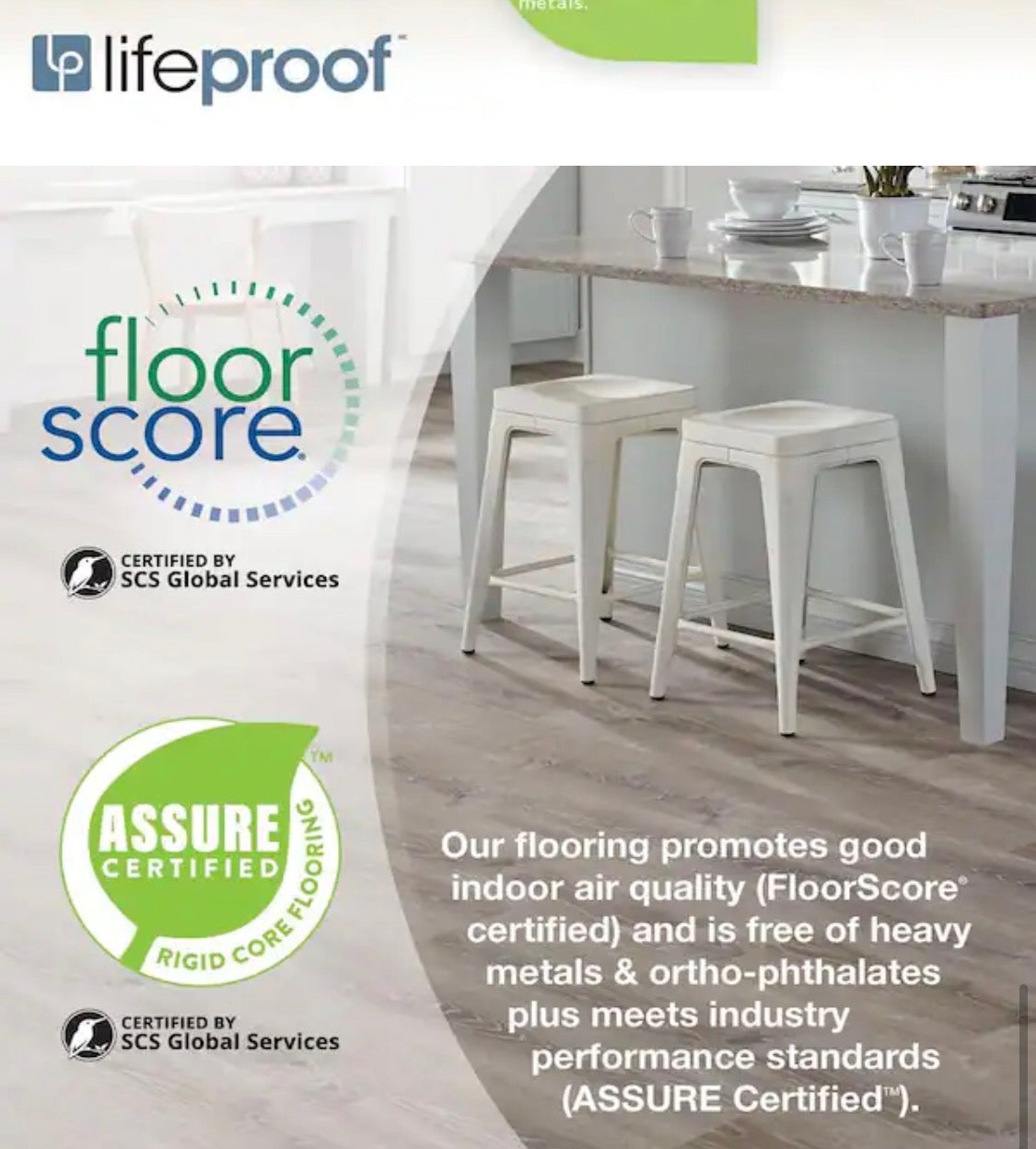 Lifeproof
Barlee Brook Shiplap 22 MIL x 8.7 in. W x 48 in. L Click Lock Waterproof Luxury Vinyl Plank Flooring (20.1 sq. ft./Case)