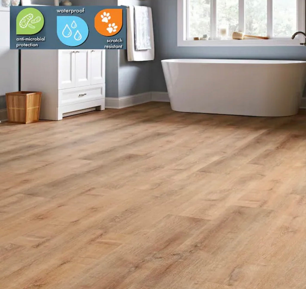 Lifeproof
Fresh Oak 22 MIL x 8.7 in. W x 48 in. L Click Lock Waterproof Luxury Vinyl Plank Flooring (20.1 sqft/case)