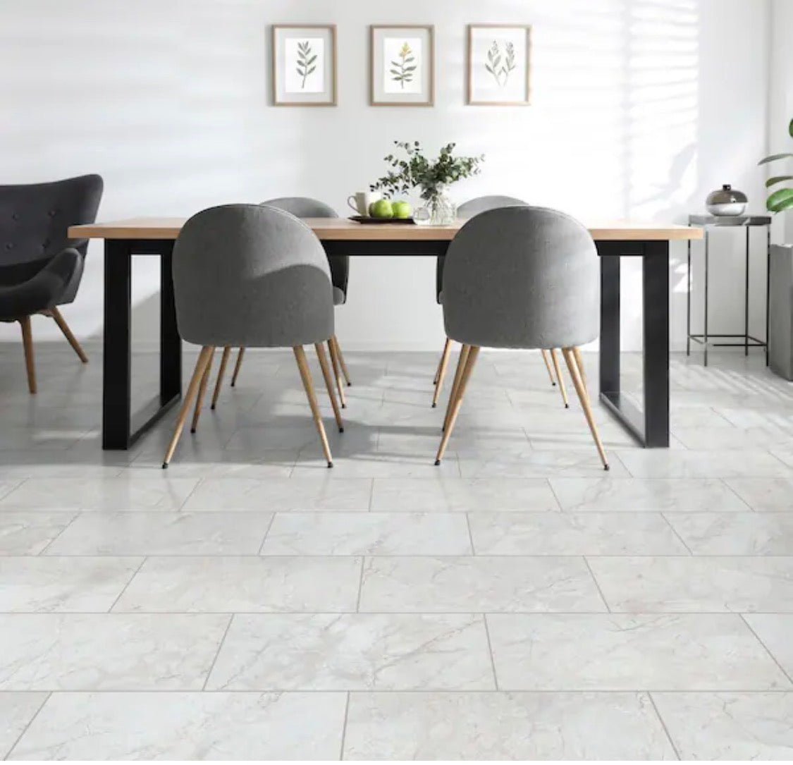 Lifeproof
Blauser Marble 22 MIL x 11.9 in. W × 23.8 in. L Click Lock Waterproof Vinyl Tile Flooring (17.7 sq. ft./Case)