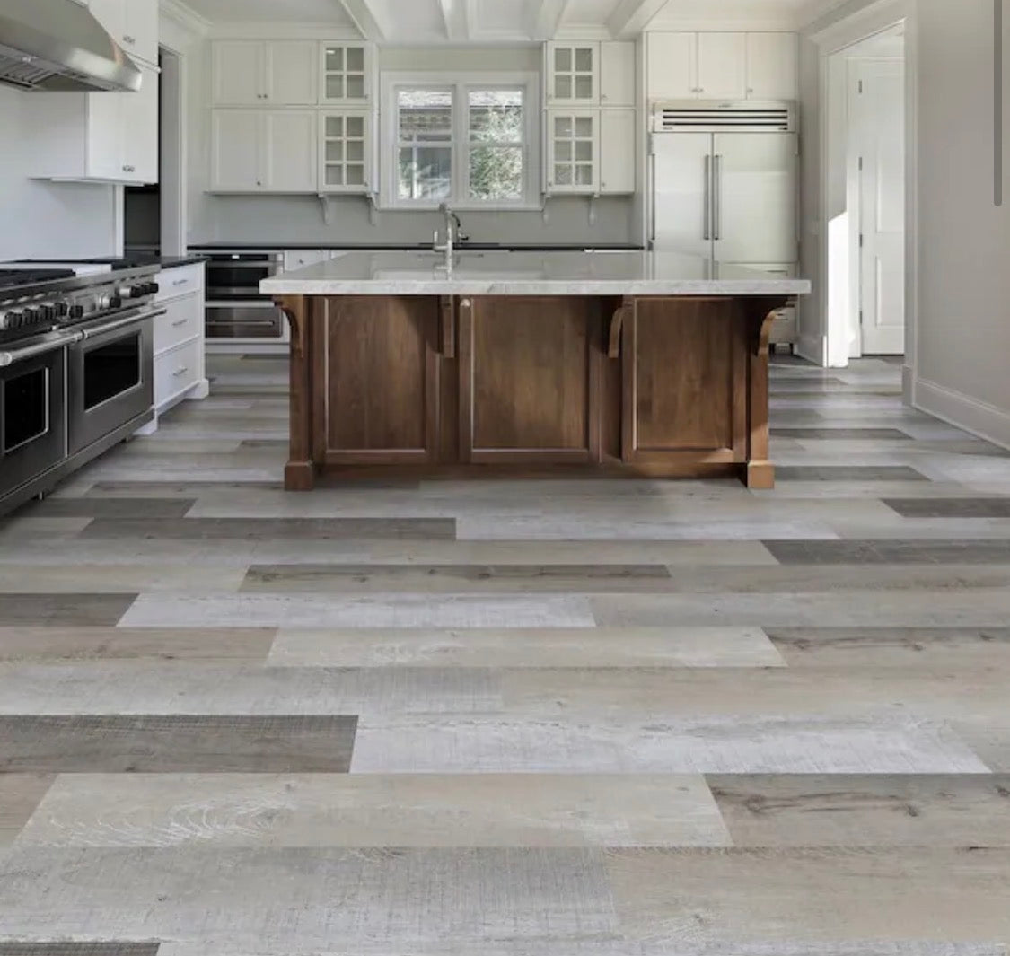 Lifeproof
Alpine Backwoods Oak 22 MIL
× 7.1 in. W x 48 in. L
Waterproof Click Lock Luxury Vinyl Plank Flooring (18.7 sq. ft./Case)